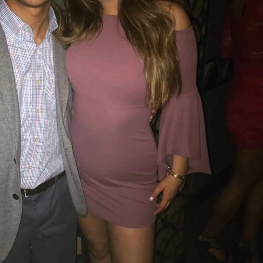 Off the shoulder dress